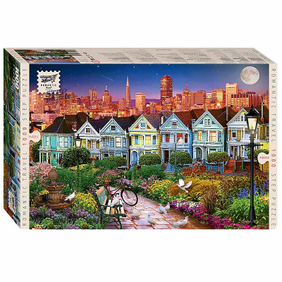 Мозаика Сан Франциско Romantic Travel 1000 элементов Steppuzzle 79159 1